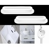 4 Pcs Rubber Sink Overflow Cap, Sink Overflow Hole Cover,