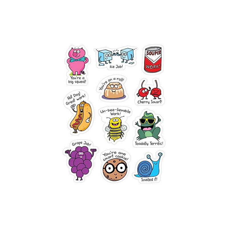 Creative Teaching Press So Much Pun! Punny Rewards Stickers (8453)