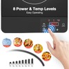 Nafewin Portable Induction Cooktop 1800W,110V Single Burner Induction Burner &