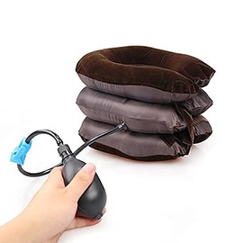 HOB Collarín Para Tracción Cervical Inflable Suave Alivia Dolor