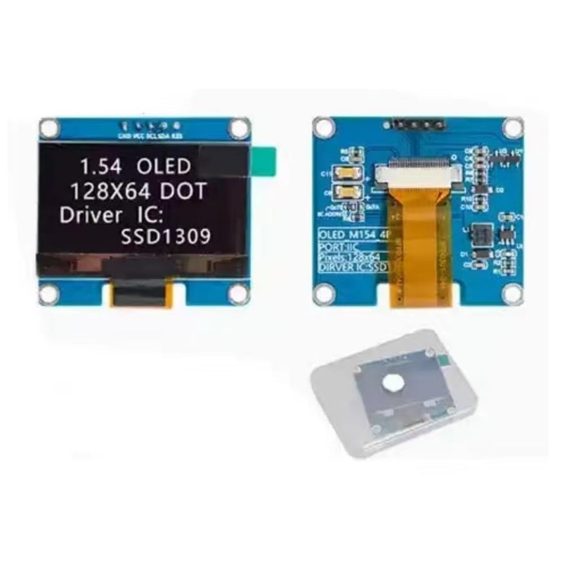 1.54 Inch OLED Display Module SSD1306 I2C IIC SPI Serial