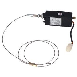 Diesel Engine Shutdown Solenoid Valve Generator Set Electric Throttle Switch Speed Controller DC12V