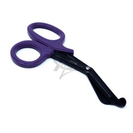 PURPLE Fluoride Coated Trauma Paramedic EMT Shears Scissors 7.5" (A2Z BRAND)