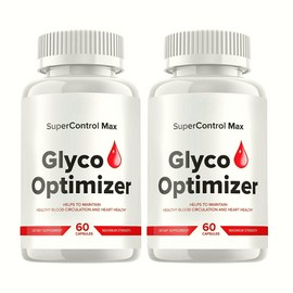 SuperControl Max 2-Pack SuperControl Max Glyco Optimizer, Blood Balance Support - 120 Capsules
