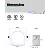 VOLISUN 24 Pack 4 inch Recessed Lighting, 5CCT LED Recessed