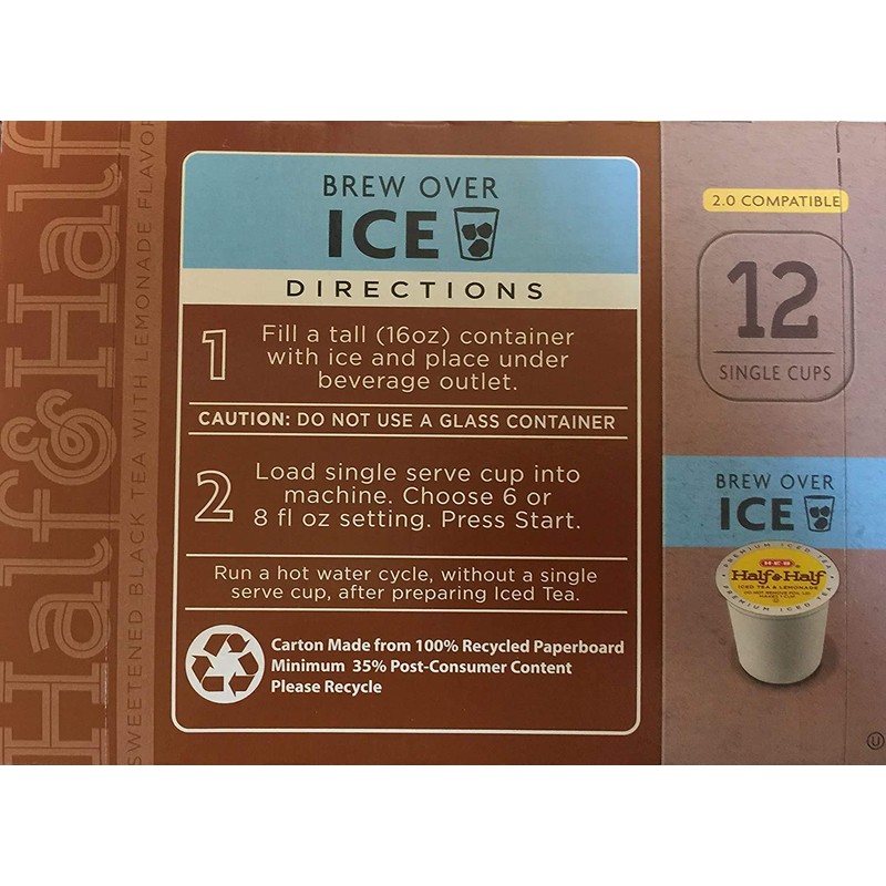 H.E.B. Half & Half Ice Tea and Lemonade single cups