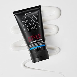 SexyHair Style Curling Crème Crema Hidratante para Rizos | Control Ligero | Mantiene la Hidratación | Combate el Frizz | 150ml