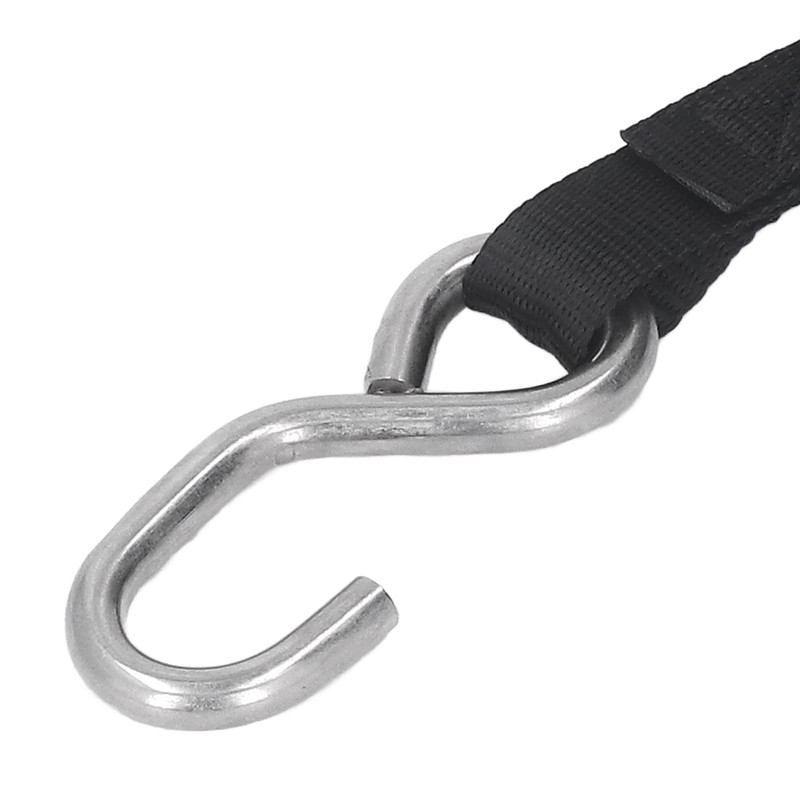2pcs Stainless Steel Ratchet Straps,Heavy Duty Ratchet Hook with Ratchet