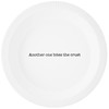 Mud Pie Circa Pie Plate with Server, White/Silver
