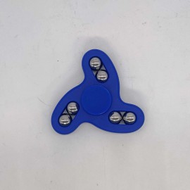 DNA Spin Plastic Fidget Wavy Tri-Spinner-Bl