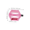 WOONEKY 2 Pairs Bicycle Pedals of Durable Pedals Bright Colors