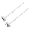 MECCANIXITY 2Pcs 8" K Type Ceramic Kiln Furnace Probe Thermocouple