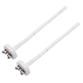 MECCANIXITY 2Pcs 8" K Type Ceramic Kiln Furnace Probe Thermocouple Sensor for Muffle Furnace Oven, High Temperature 0 to 1100°C 2x200mm