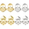 Dorkis 4 Pares de Levantadores de Oídos Ajustables, Earring Backs,