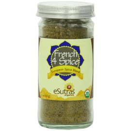Esutras Organics French Four Spice, 2 Ounce