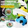 Vinsot 6 Pack 2.6'' Soft Latex Soccer Squeaky Dog Ball
