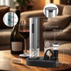 Electric Wine Opener Set, Automatic Corkscrew Rechargeable with Vacuum Stoppers,