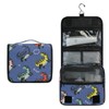 Hanging Travel Toiletry Bag Cute Dinosaur Kit Makeup Case Cosmetics