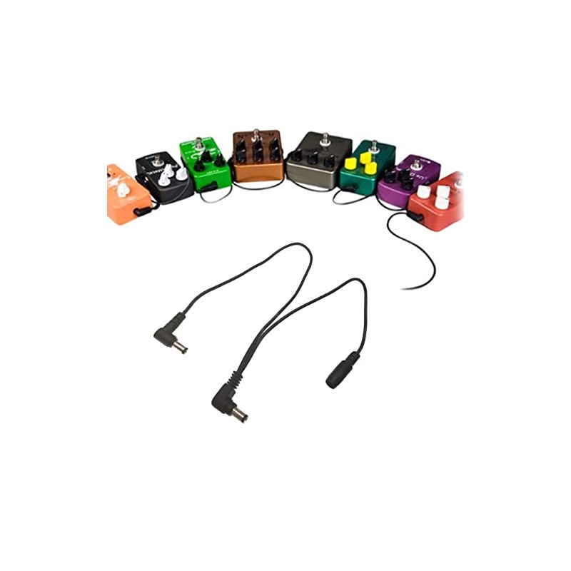 Cable de alimentación de pedal de guitarra de 1 a