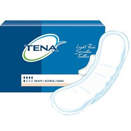 TENA Light Bladder Control Pads-Absorbency Heavy Style Regular - Pack of 60