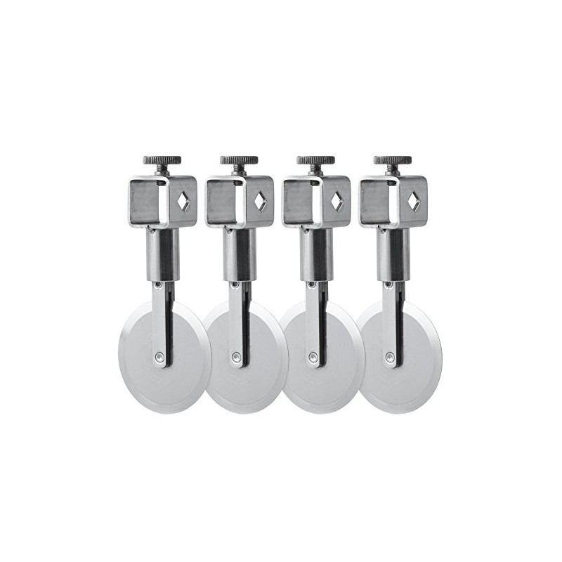 Ateco Multi Wheel Adjustable Dough Cutter with Lock - 2.2