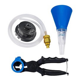 3mirrors Oil Filter Wrench, Drain Tool, Engine Oil Funnel Set for Toyota Lexus 2.0L - 5.7L Engine with 64mm Cartridge Style Oil Filter System