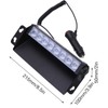 LED Car Strobe Light Flashing Warning Lamp Red Blue Color
