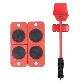 ZONADAH Furniture Lifter Mover Tool Set, Furniture Slider Heavy Duty Furniture Roller & Lever, Move Up To 300 KG/660 LBS Suitable For Sofas, Couches,Fridge, Shelves, Cabinet etc
