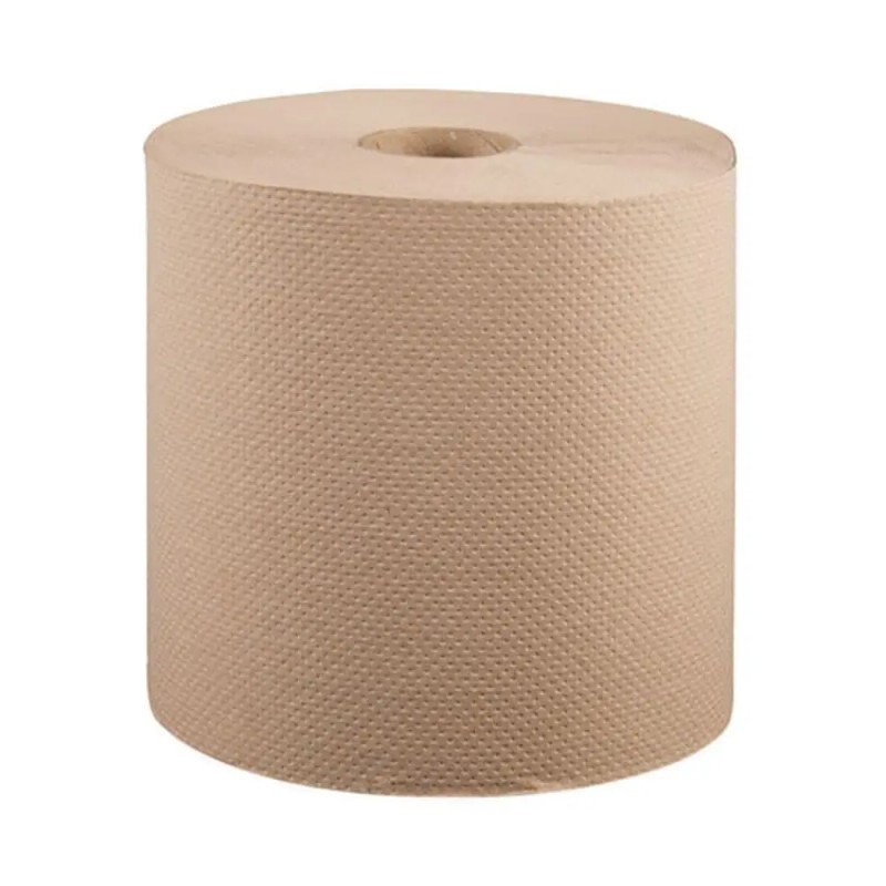 Windsoft 12806 Brown Kitchen Roll Towels 8" X 800ft 1-Ply