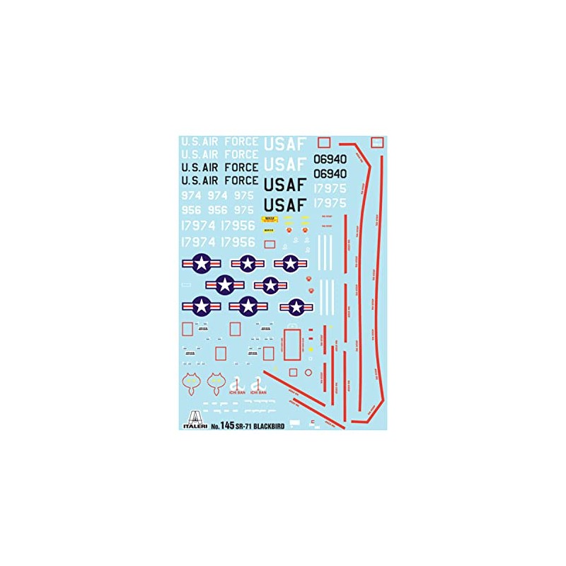 The Hobby Company I145 Italeri 0145S - SR-71 Blackbird