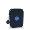 Kipling 100 PENS Large pencase, Pouches, Cases, True Block (Blue)
