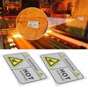 Create idea 10PCS Warning Label for High Temperature Area on