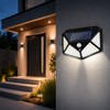 12-Pack Solar Motion Sensor Lights for Outdoor Security – 100-LED
