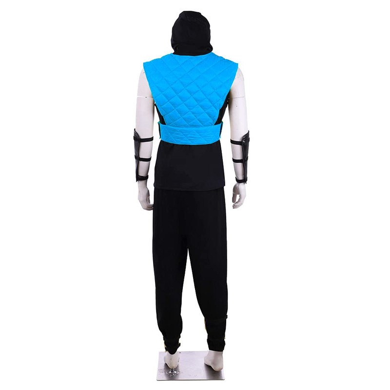 Disfraz de cosplay para hombre MK 11 Sub Zero de