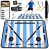 2F22E Soccer Training Mat, Soccer Training Equipment with Video Guide,