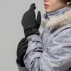 RossoStyleLab RSG371 Women's Motorcycle Fall Winter Gloves Black XS Size