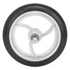 7in Disabled Front Wheel Aluminum Alloy Non Slip Polyurethane Tire