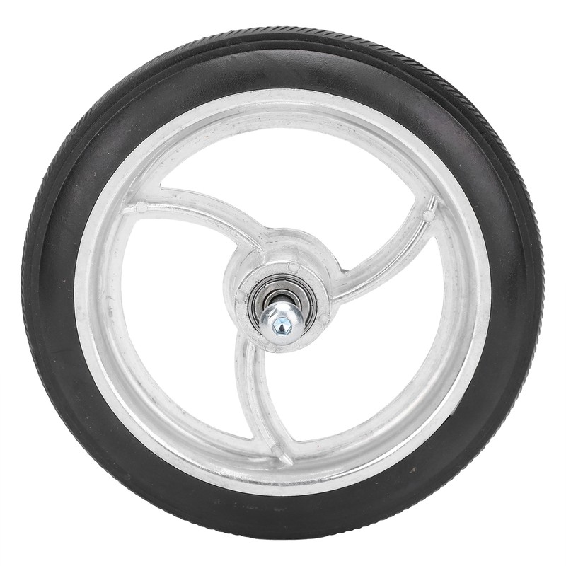 7in Disabled Front Wheel Aluminum Alloy Non Slip Polyurethane Tire