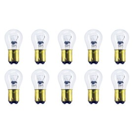 CEC Industries #8 Bulbs, 8 V, 17.6 W, BA15d Base, S-8 shape (Box of 10)