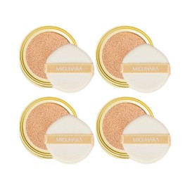 Miguhara All Day Whitening Ampoule Cushion Refill 15g No. 21 x4 / 미구하라 올데이 화이트닝 앰플쿠션 리필 15g 21호 x4