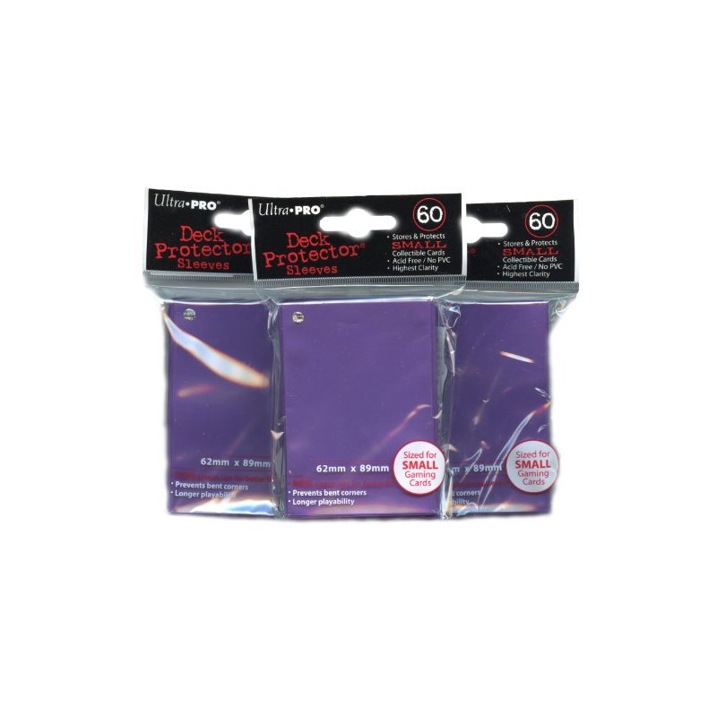 Ultra Pro Card Supplies YuGiOh Sized Deck Protector Sleeves Purple