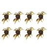 8Pcs Artificial Crab Bait 13cm 33.5g Simulation Crab Soft Lure