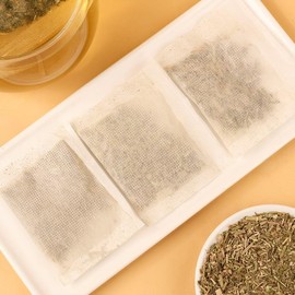 40pcs Mullein Leaf Tea Bags. Made with 100% Pure Mullein Leaves, for Lungs Cleanse and Respiratory Support, No Flavoring & No Additives & Caffeine Free.