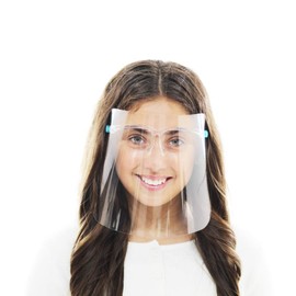 [O2 Lifecare] 3 qty Protective Face Shield Reusable Goggle Shield x 3 Pack