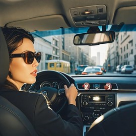 Cute Hedgehog Car Air Freshener Clips,Funny Hedgehog Car Vent Clip,Car Air Conditioner Clip,Auto Vent Decoration Accessories,Automotive Interior Decoration Gifts for Men/Women