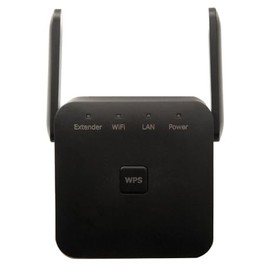 WiFi Extender for Large Homes: 3800sq.ft Long Range - 4 Antennas + 45 Devices | Instant Boost with Ethernet