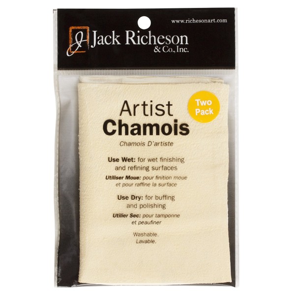 Jack Richeson Artist Chamois 2 Pack 5 x 7