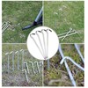 12PCS Tent Pegs Steel Ground Camping Stakes Outdoor Nail 6mm