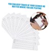 CORHAD 18 Pack Golf Scorecards Portable Scorecard Set for Tournaments