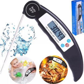 StarFly Termometro Digital Plegable Para Carne Bbq Leche De Cocina